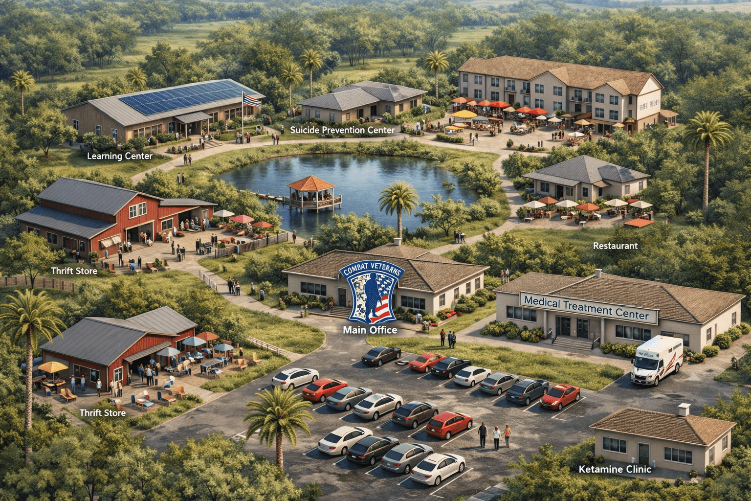 Future Combat Veterans to Careers 1,000-acre campus vision